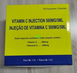 China Vitamin C Injection 500mg/5ml supplier