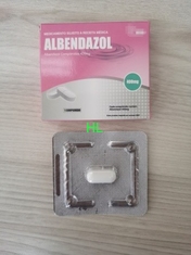 China Albendazole Tablets 200MG 400MG Anti - parasitic Medicine BP / USP supplier
