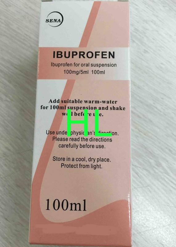 100MG / 5ML 100ML Oral Suspension Drugs Ibuprofen Dry Suspension