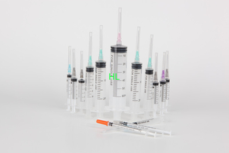 China 1ML 2ML 3ML 5ML 10ML 20ML 30ML 50ML 60ML Syringe Disposable Medical Products supplier
