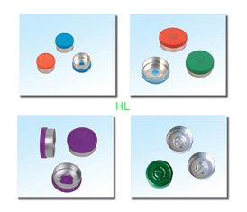 China Pharmaceutical Flip off  Aluminium Cap OEM 15mm 20mm 26mm 28mm 32mm supplier