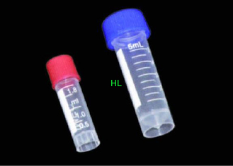 China Lab Consumables / PE Disposable Cryovial Tube 0.5ML 1.5ML 1.8ML 4ML 5ML 10ML supplier