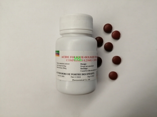 China Ferrous sulfate + Folic acid Tablets 200MG + 0.25MG BP / USP Medicines supplier