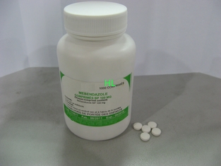 China Mebendazole Tablets 100MG Anthelmintics Medicine 1000's / Bottle supplier
