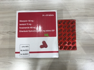 China Rifampicin and Isoniazid Tablets 150MG + 75MG Anti-tuberculous Medicines supplier