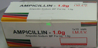 China Ampicillin Cloxacillin For Injection 250MG+250MG Antibiotics Medicines supplier