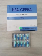China Cephalexin Capsules 250MG 500MG BP / USP Antibiotics Medicines supplier