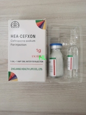 China Ceftriaxone Sodium Powder Injection Medicine 1.0g Antibiotic Drugs supplier