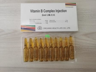 China Vitamin B complex Injection 2mL 10ML Dietary Supplement Medicines supplier