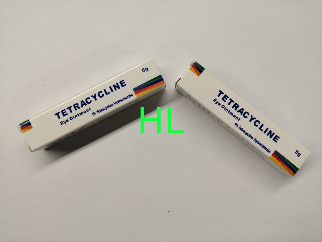 Tetracycline eye ointment 1 5g Antibacterial Creams Aluminium tube