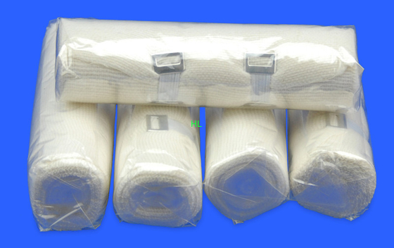 Breathable PBT Elastice Bandage 5cm*4.5m 7.5cm*4m Medical Bandage Tape supplier