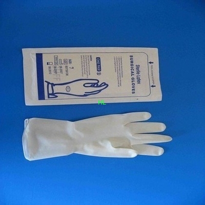 Disposable Latex Surgical Gloves , Powder and Powder Free 6.0 6.5 7.0 7.5 8.0 8.5 9.0 supplier