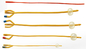Latex Silicone Coated 2-Way 3-Way Latex Foley Catheter 6Fr-26Fr Medical Tubing Supplies supplier