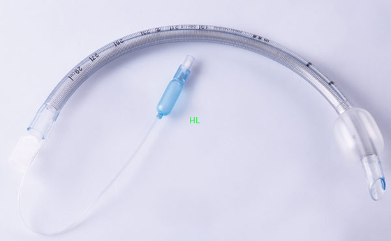 Meical Disposable PVC Reinforced Endotracheal Tube with Cuff / Without Cuff supplier