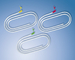 Disposable PVC Silicon Feeding Tube 70cm 120cm Medical Tubing Supplies supplier