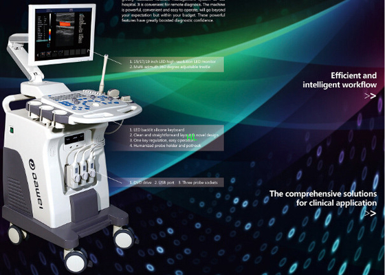 CE / ISO Approved Ultrasound Scanner Medical Surgical Equipment with Color Doppler supplier