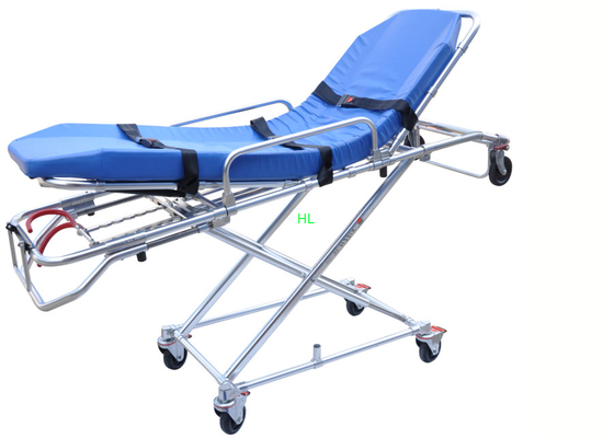 FDA / CE / ISO Automatic Loading Ambulance Stretcher High Strength Aluminum Alloy supplier