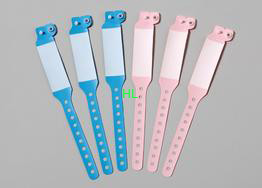 Disposable Patient PVC ID Identification Bracelet Adult / Child Band supplier