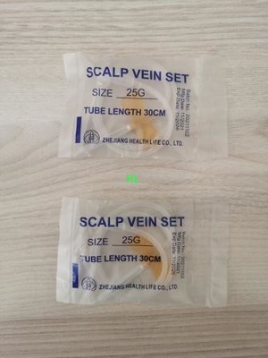 Scalp Vein Set With Butterfly Type16G-27G Disposable Medical Products supplier